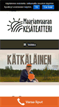 Mobile Screenshot of maarianvaaranteatteri.net